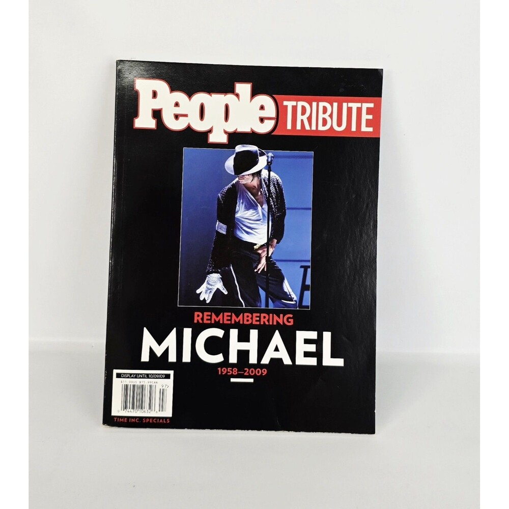 People Tribute Michael Jackson 1958–2009 Commemorative Collectible Book